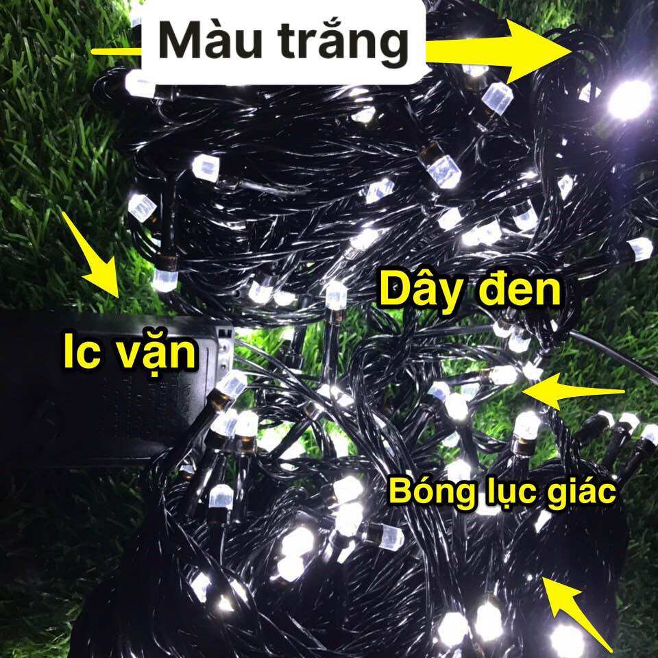 Dây chớp LED trang trí bóng Lục giác hoặc bóng tròn giao ngẫu nhiên