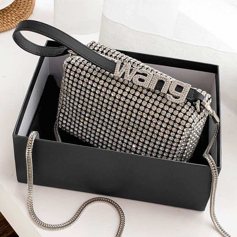 Túi đá thời trang- clutch đi tiệc đính đá sang chảnh, hot trend