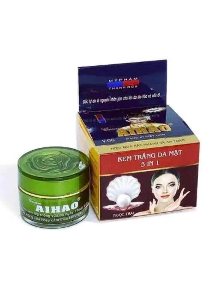 Kem aihao trắng da mặt 3 in 1 10g