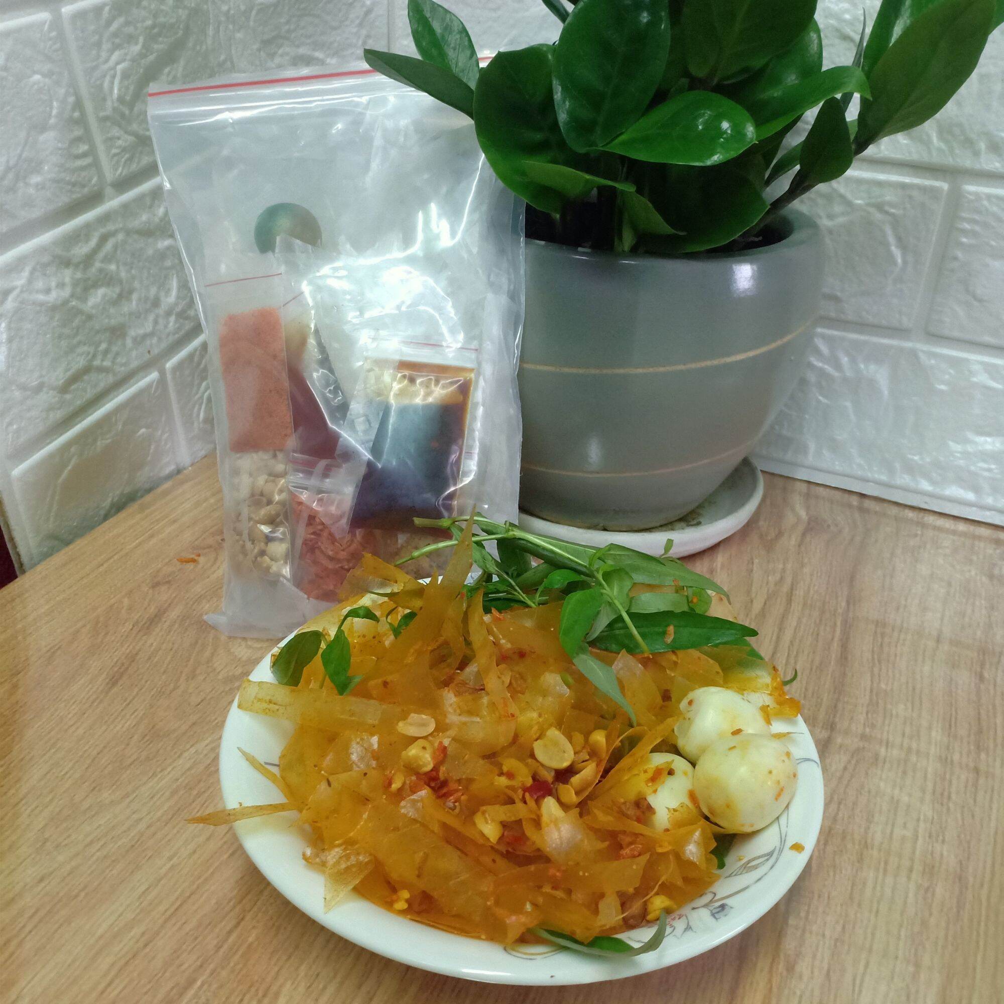 Bánh tráng trộn thập cẩm full topping thơm ngon - ăn vặt