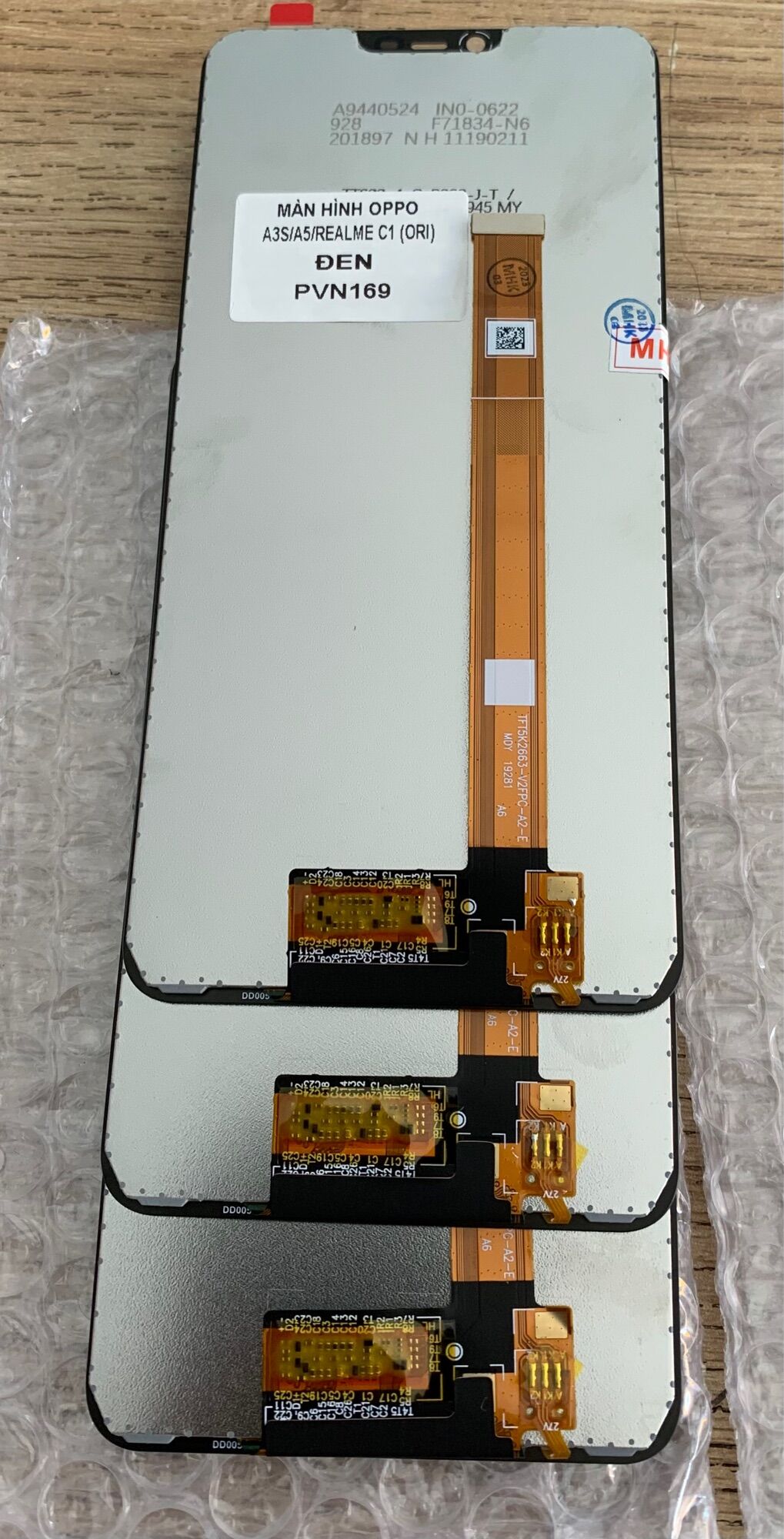 Màn hình oppo A3s,A5,Realme C1 (zin)