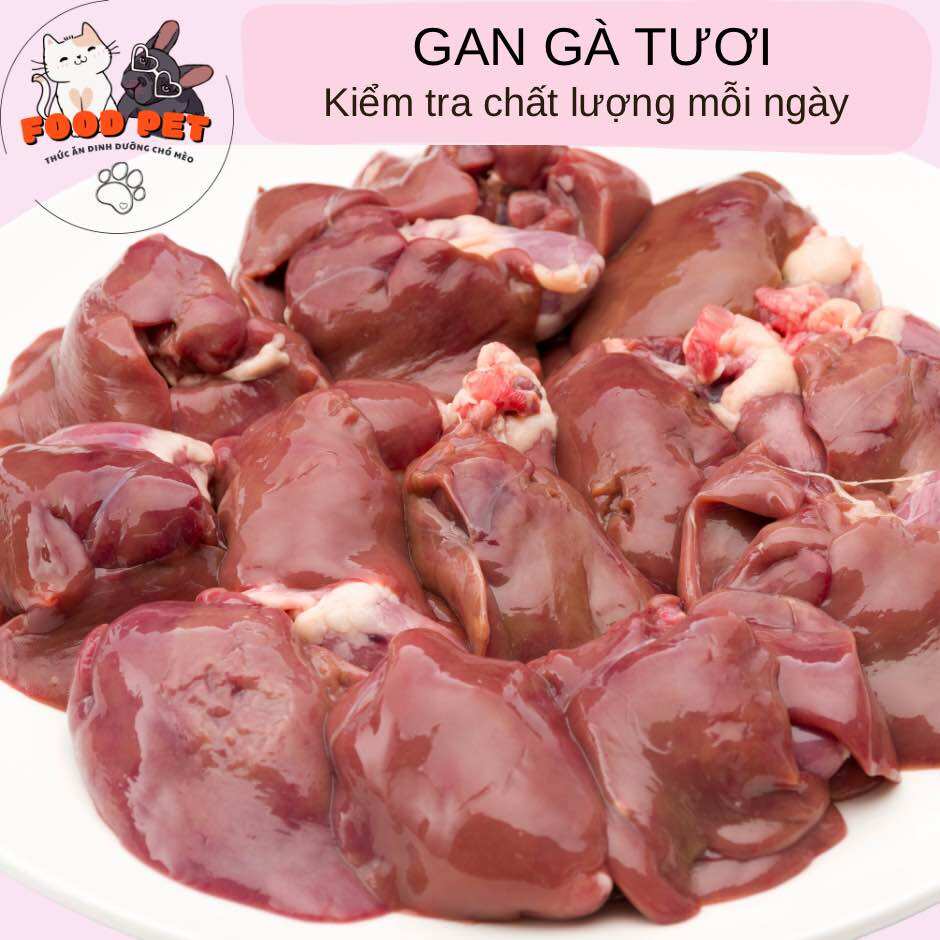 GAN GÀ tươi sạch kiểm tra chất lượng kĩ bỏ mật cho chó mèo(Hàng Cty)hoả tốc