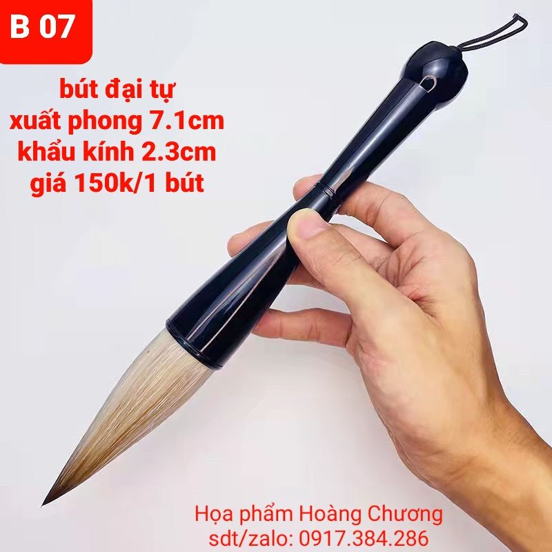 Bút đại tự viết thư pháp