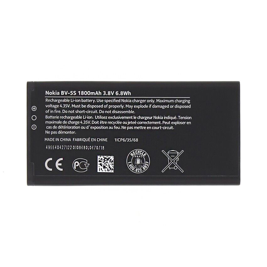 Pin Nokia BV 5S (Nokia X2), BN-01 (Nokia X), BN-06 (Lumia 430)