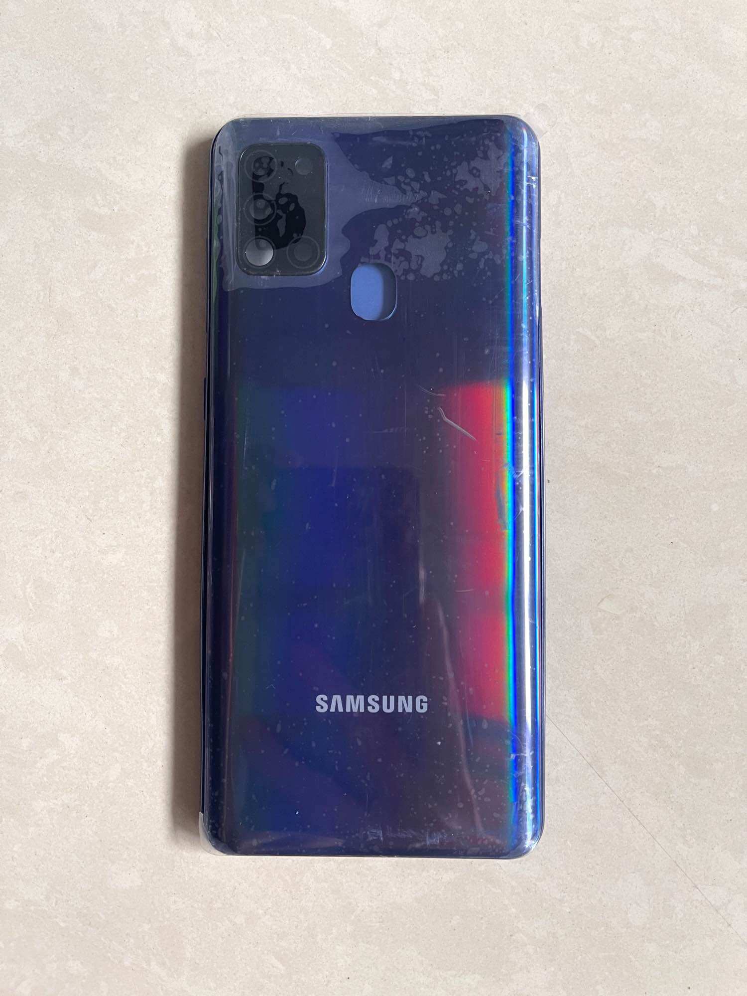 Vỏ bộ Samsung A21s kèm kính camera + khay sim