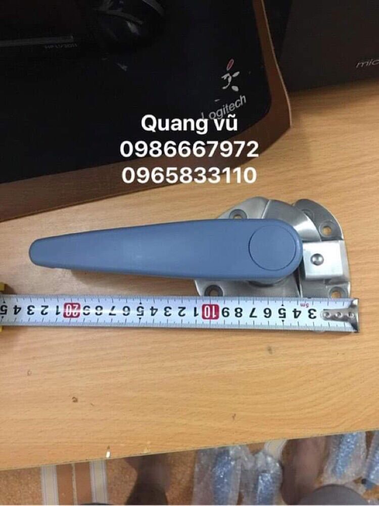 Tay khoá tủ cơm đôi loại xoay