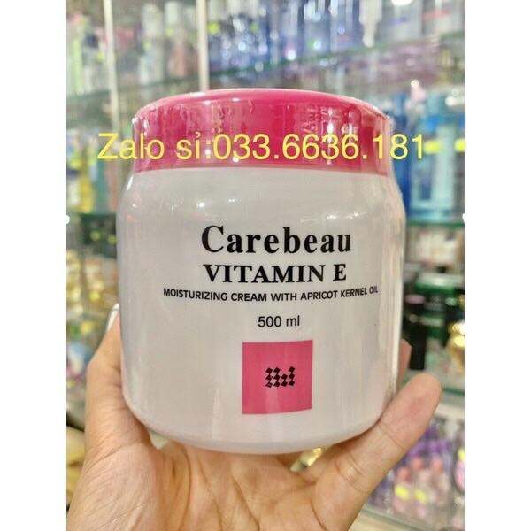 Kem vitamin e Thái Lan nắp Hồng hủ lớn 500ml