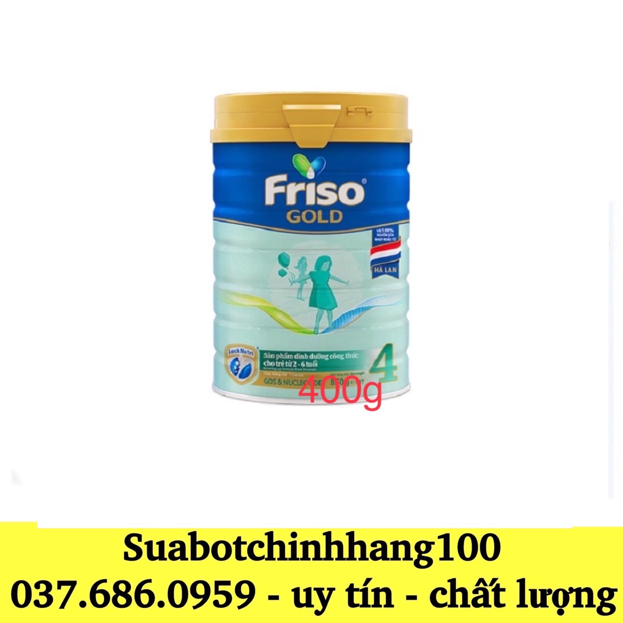 Sữa bột friso gold số 4 380g date 2025