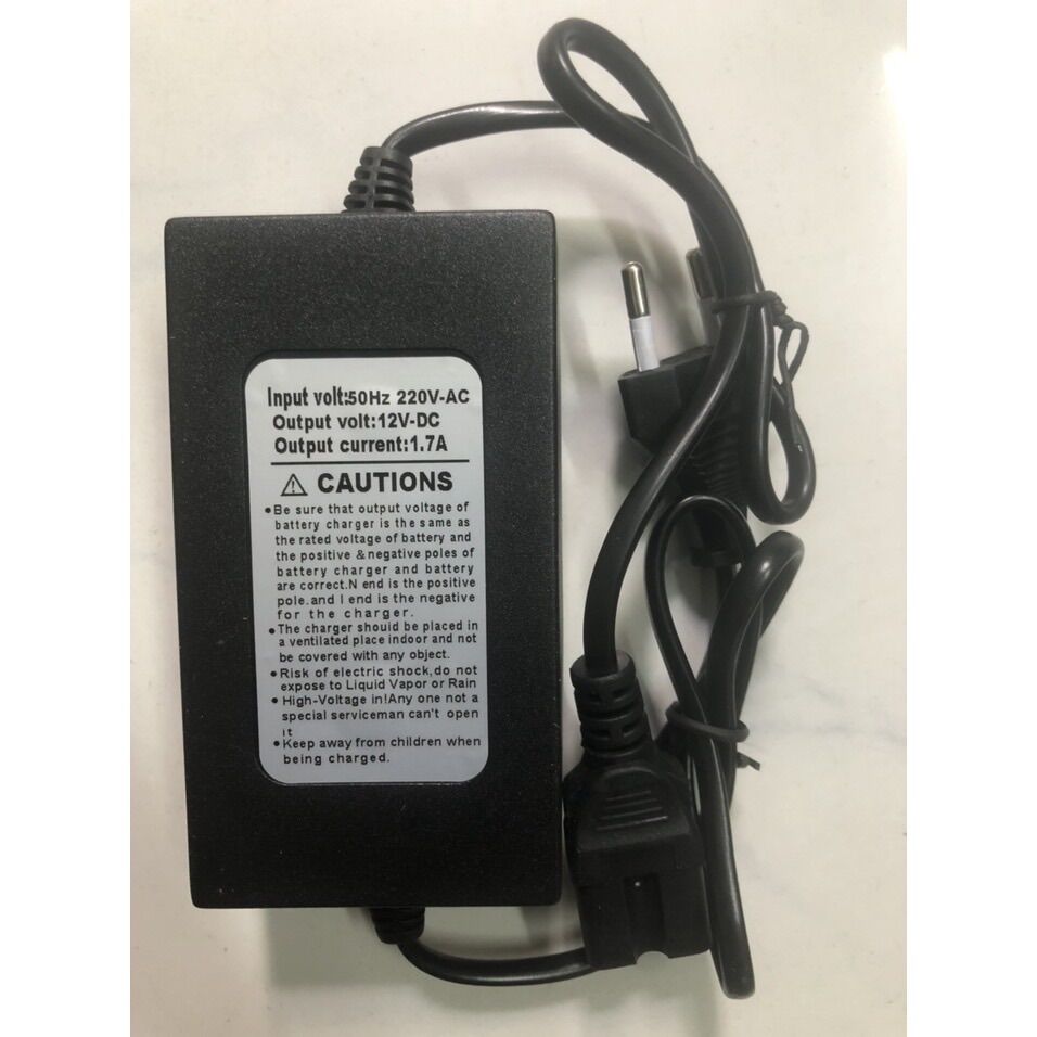 Sạc bình xịt thuốc 12v 8ah sử dụng thay thế cục sạc bình xịt điện
