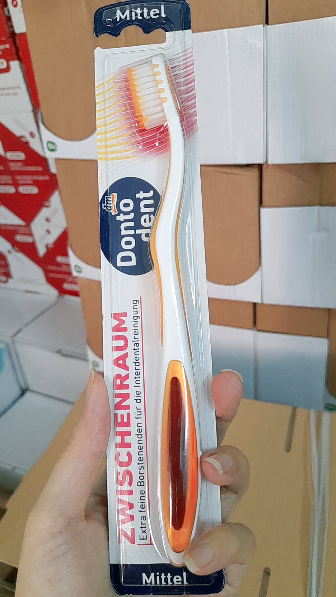 Bàn chải đánh răng mềm Dontodent - Hàng nội địa Đức