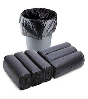Combo 3 cuộn 1kg túi rác đen size trung