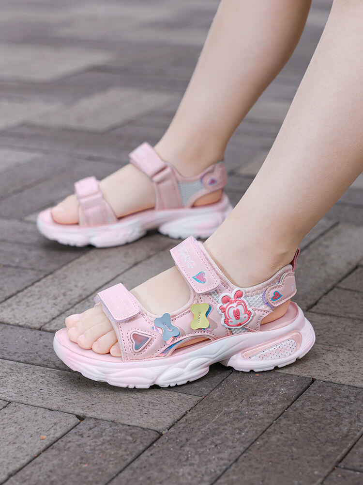 Giày Sandal Nữ Trẻ Bobdog Mùa Hè Mới Giày Đi Biển Giày Đế Mềm Thời Trang Cho Bé Gái 3-12 Tuổi Giày Đế EVA