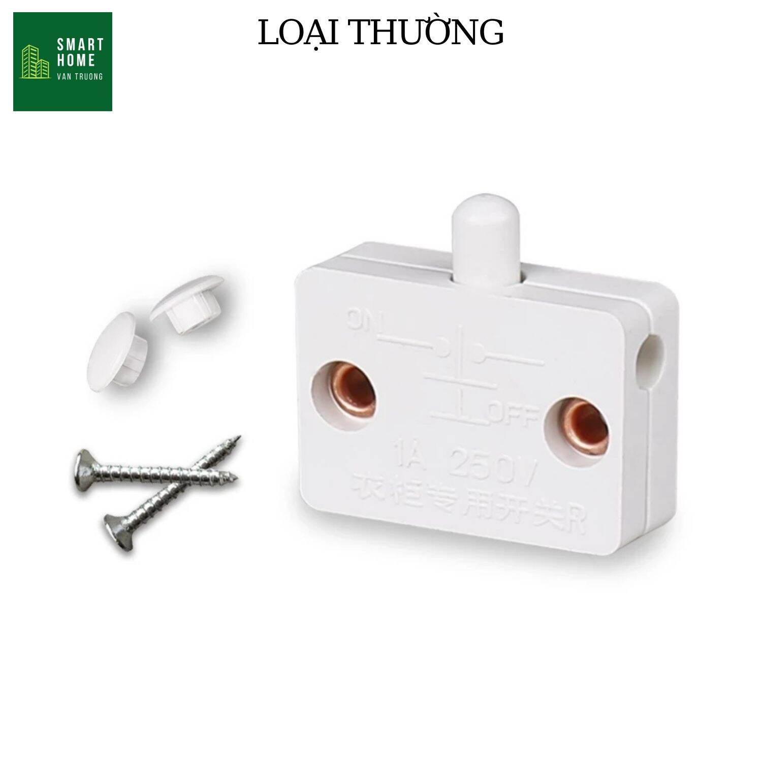 Công tắc hành trình nhấn nhả tủ quần áo, tủ bếp