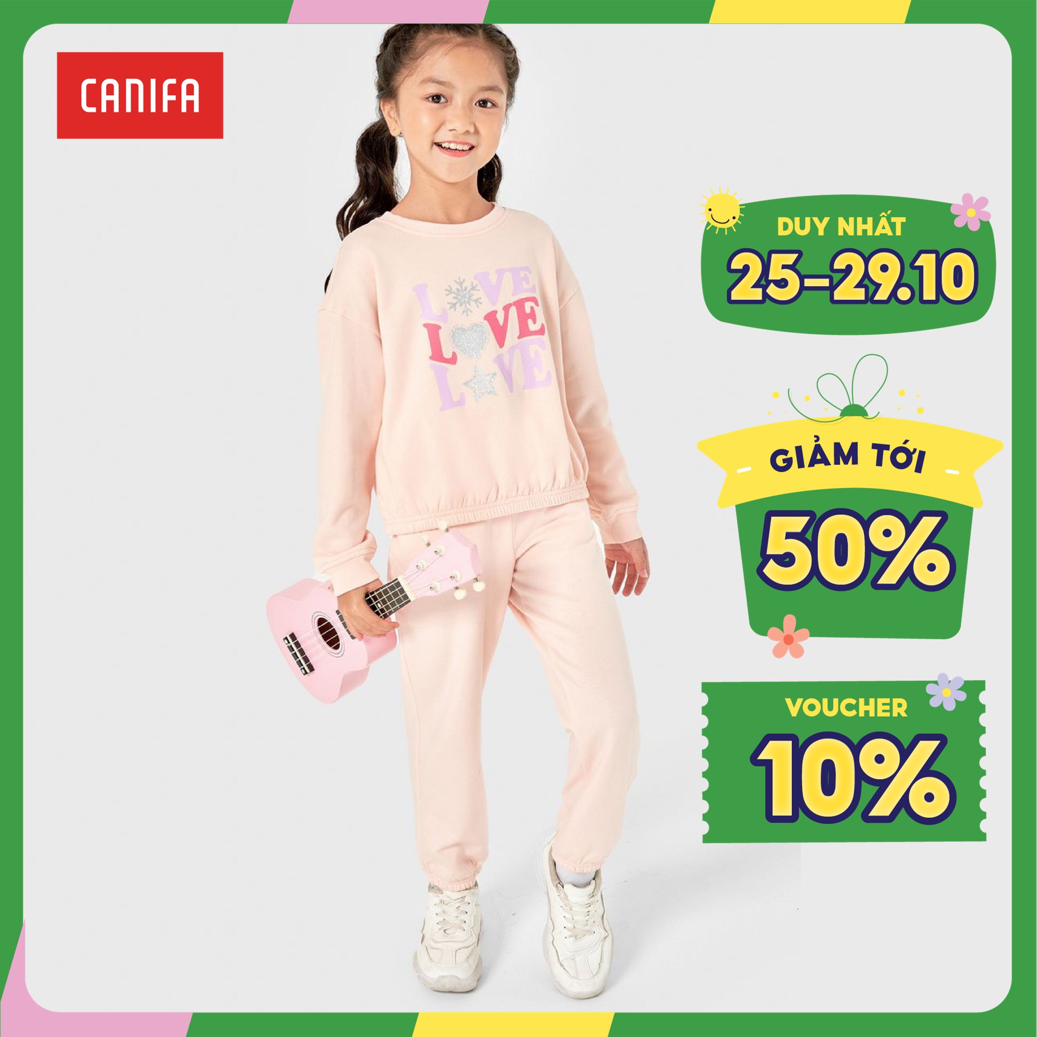 Pack 3 khăn mặt canifa khăn mặt chất liệu 100% cotton 9ha22a004