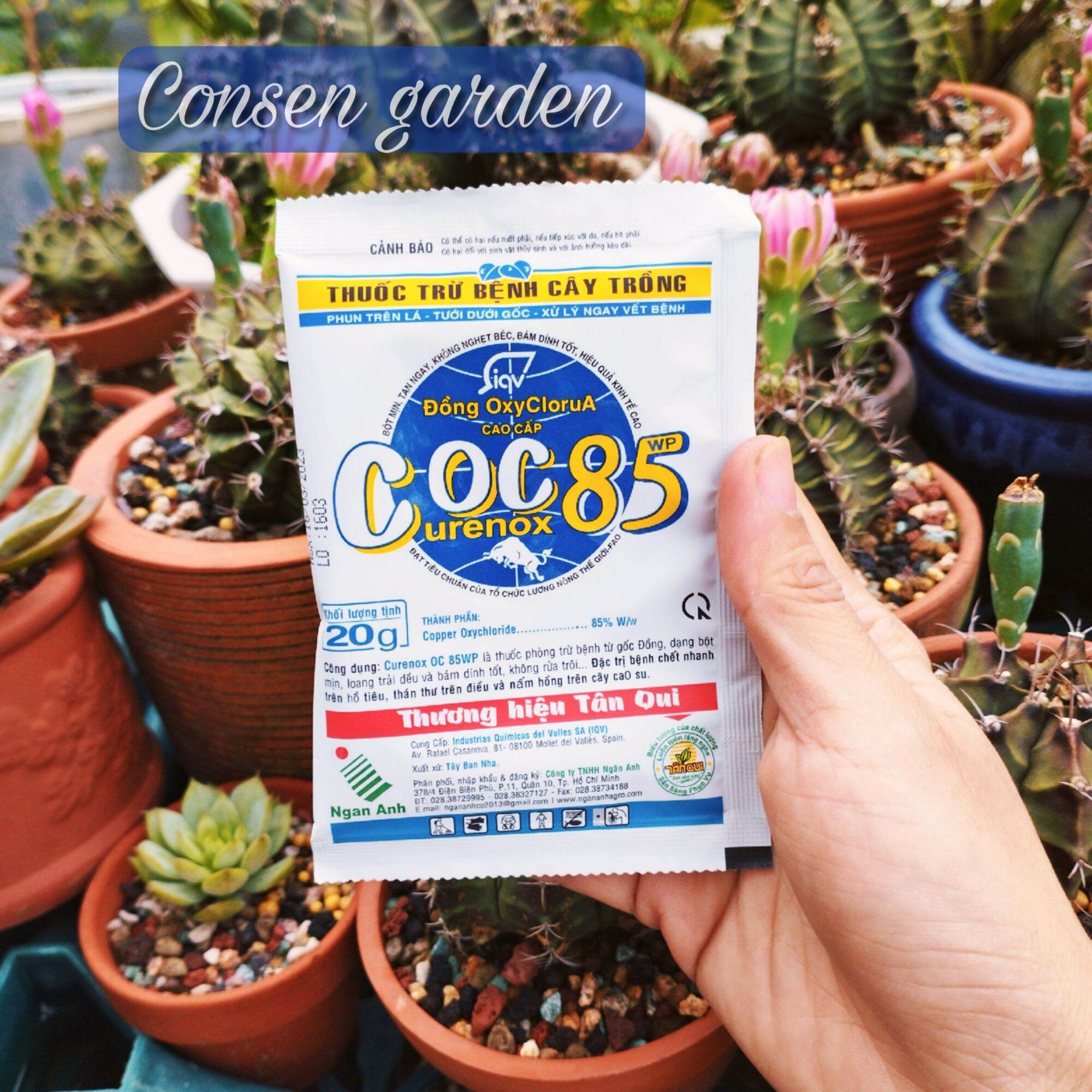Coc85 - thuốc trừ nấm bệnh cây trồng gói 20gr