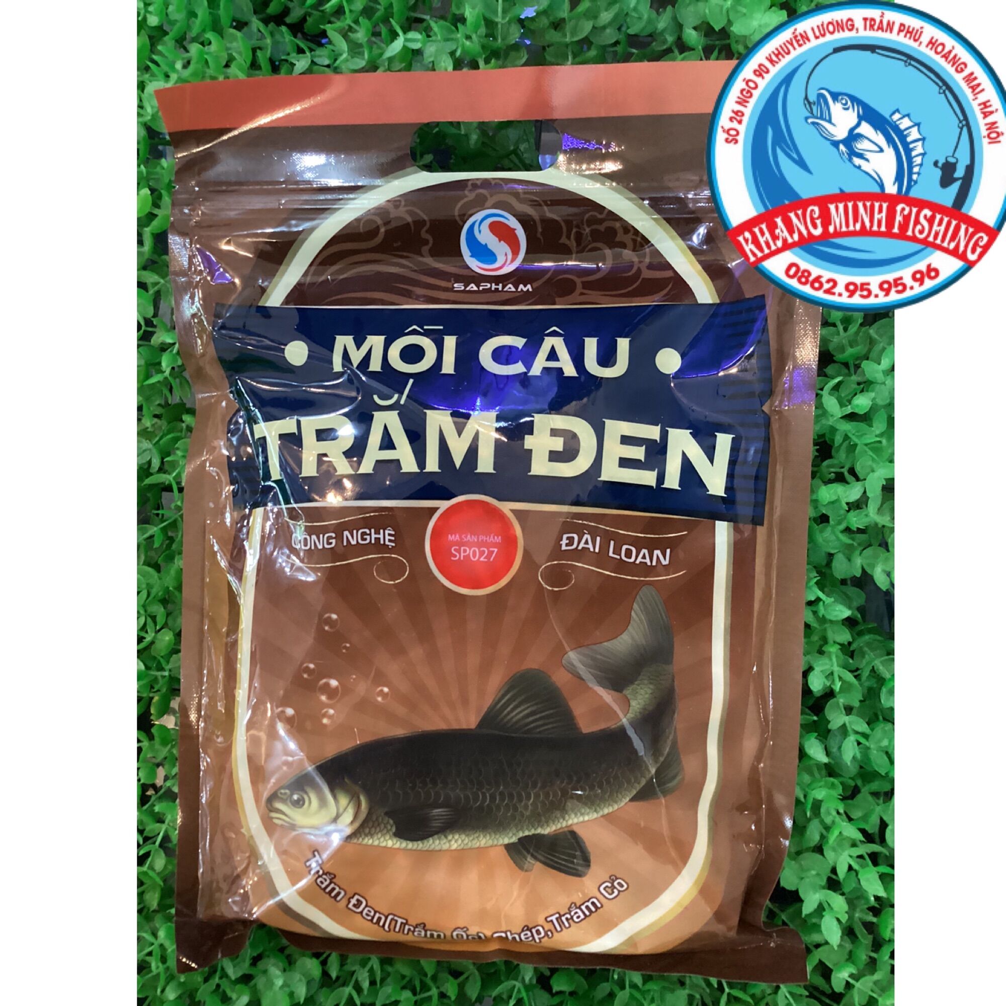 Mồi câu Trắm đen thơm Sapham