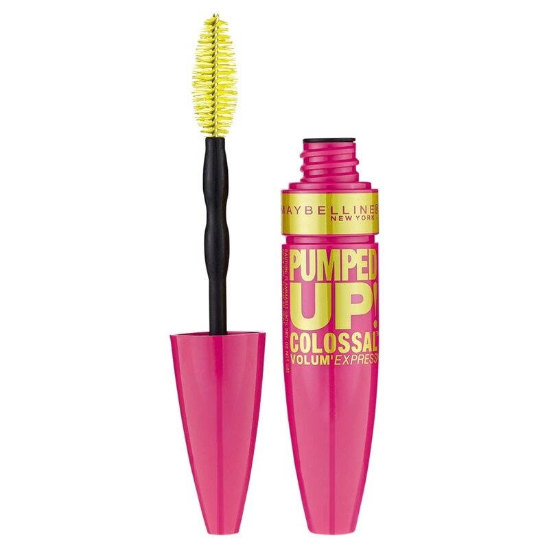 Mascara Maybelline Pumped Up Colossal màu hồng