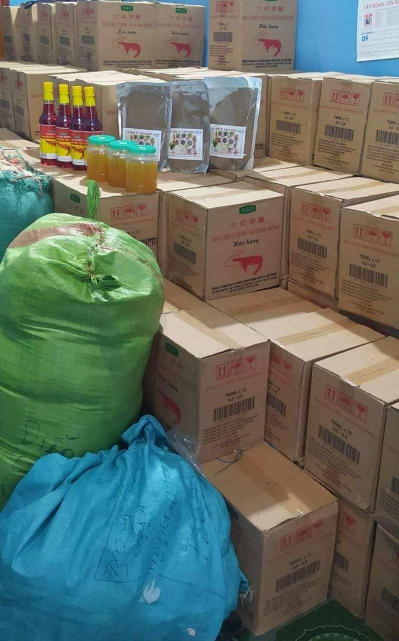 Dấm hồng, dấm tôm [chai 700ml]