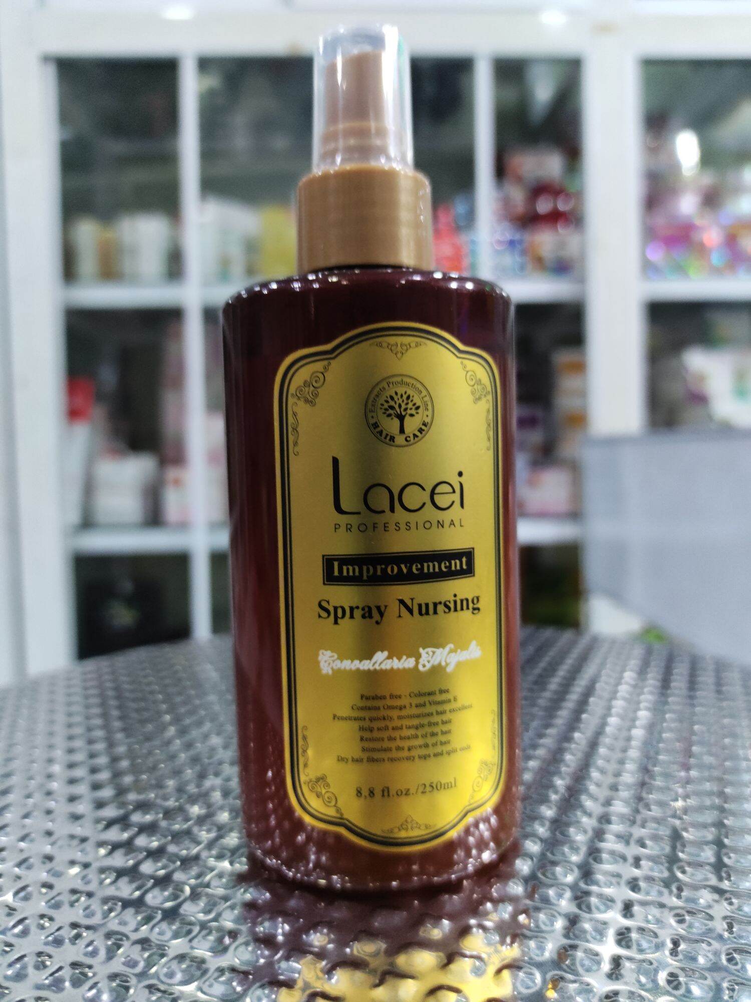 Xịt dưỡng tóc lacei nâu 250ml