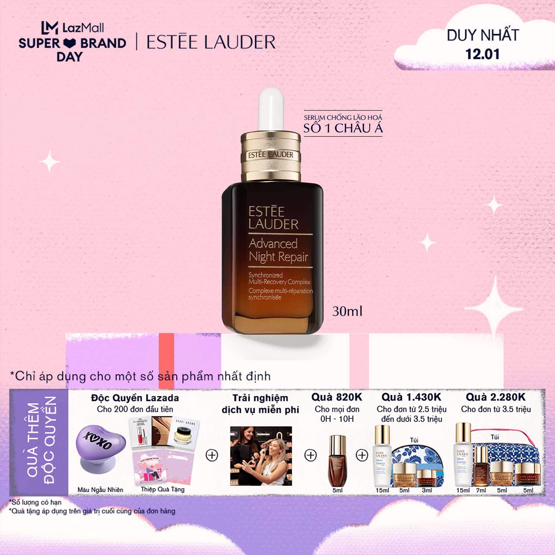 Tinh chất (Serum) phục hồi chống lão hóa Estee Lauder Advanced Night Repair Synchronized Multi-Recovery 30ml