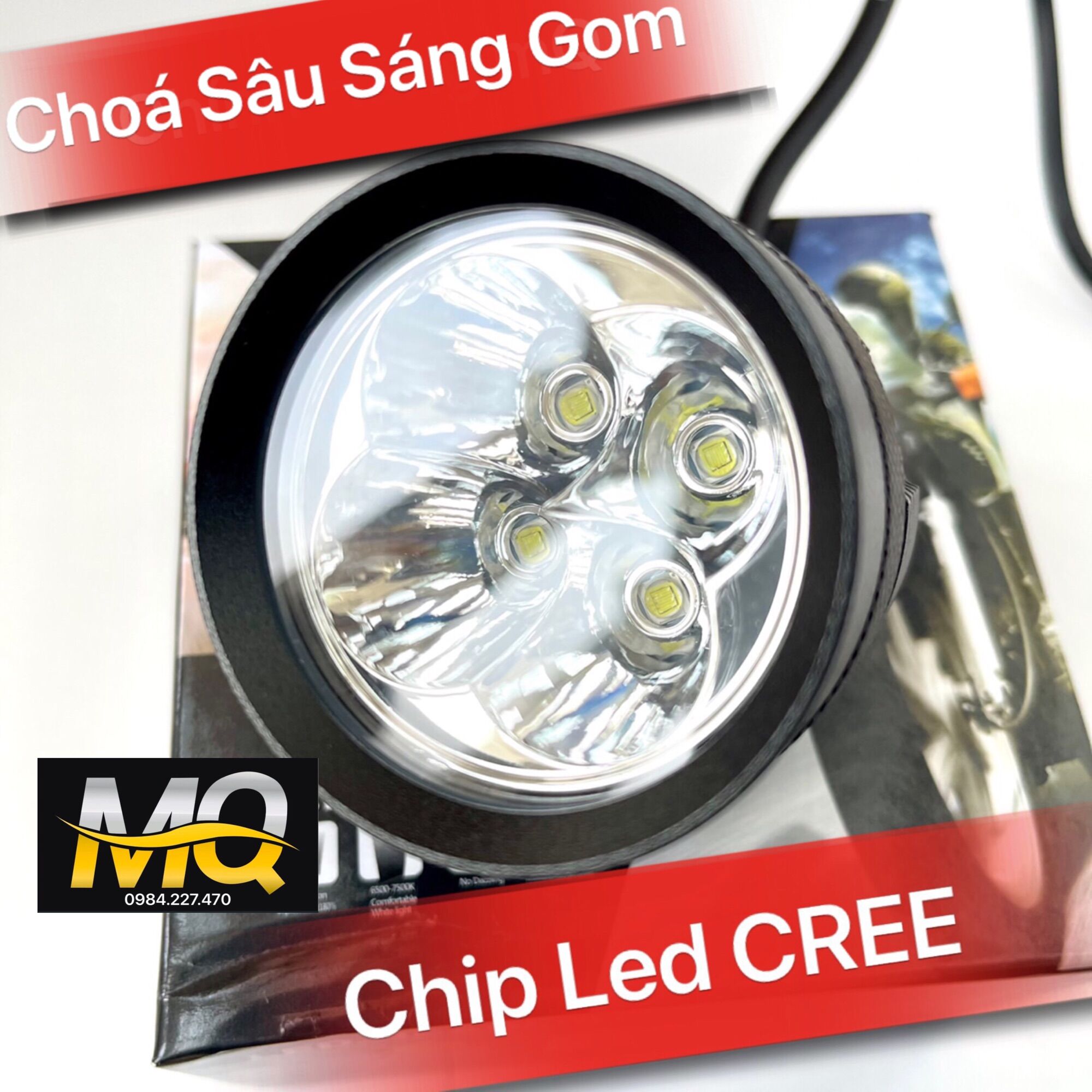 ĐÈN TRỢ SÁNG L4X CREE CHÍNH HÃNG mQ