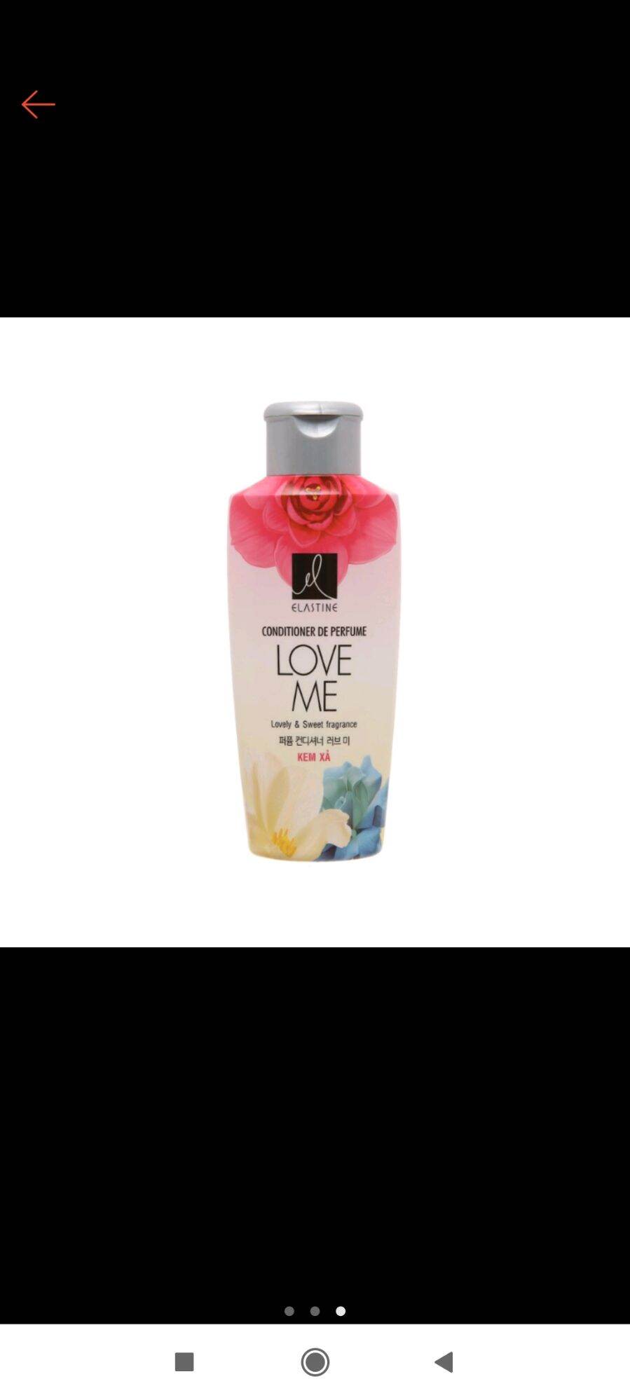 Kem xả elastine love me 170 ml