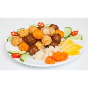 Bò viên chiên giòn ăn ngon  túi 500gr (giao 4h tphcm)