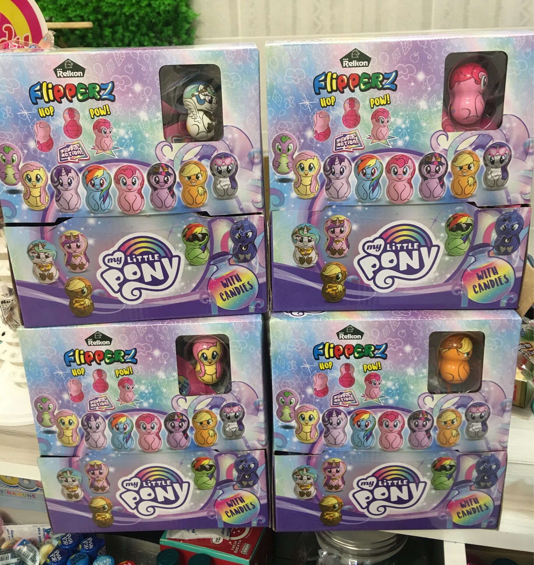 Kẹo Đồ Chơi Lật Đật My Little Pony Flipperz