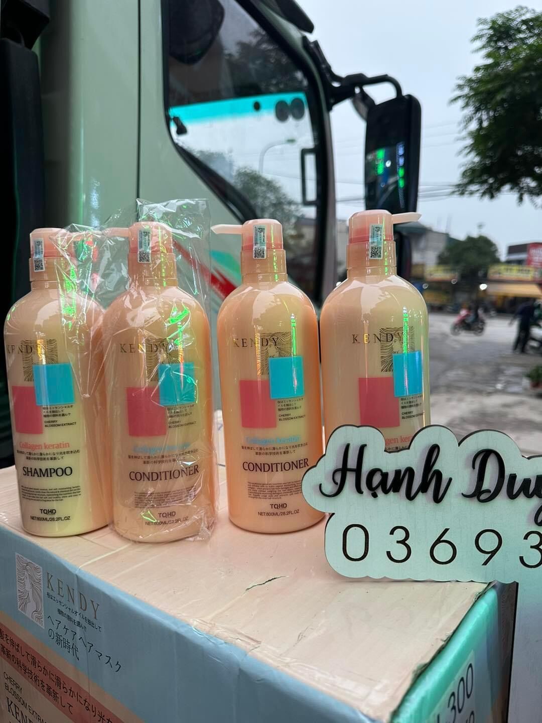 Cặp Gội Xả Kendy Dưỡng Sinh