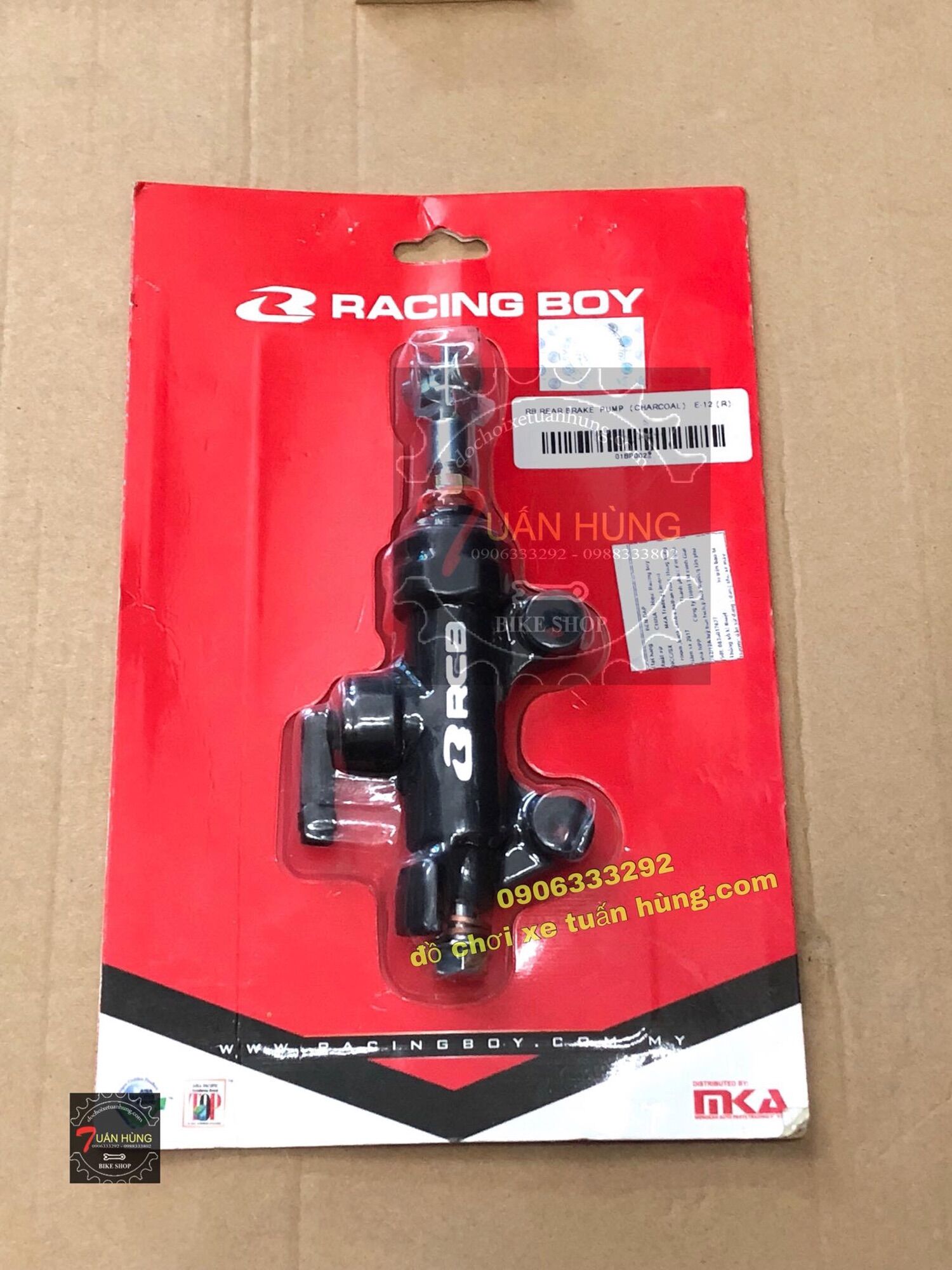 Pen đạp rcb lắp chuẩn zin cho exciter đĩa sau