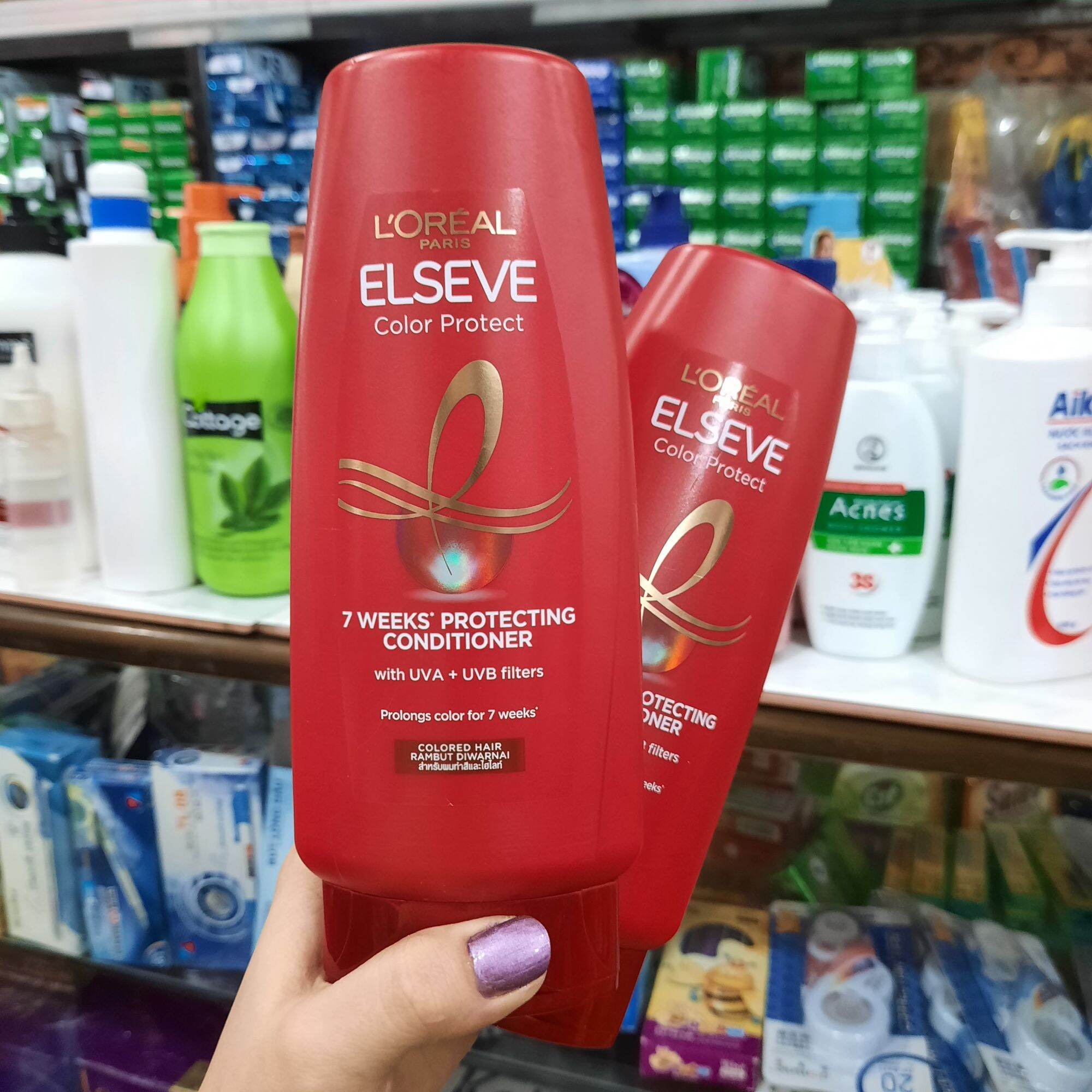 Dầu xả bảo vệ màu tóc nhuộm L'Oréal Elseve Color Protection 280ml