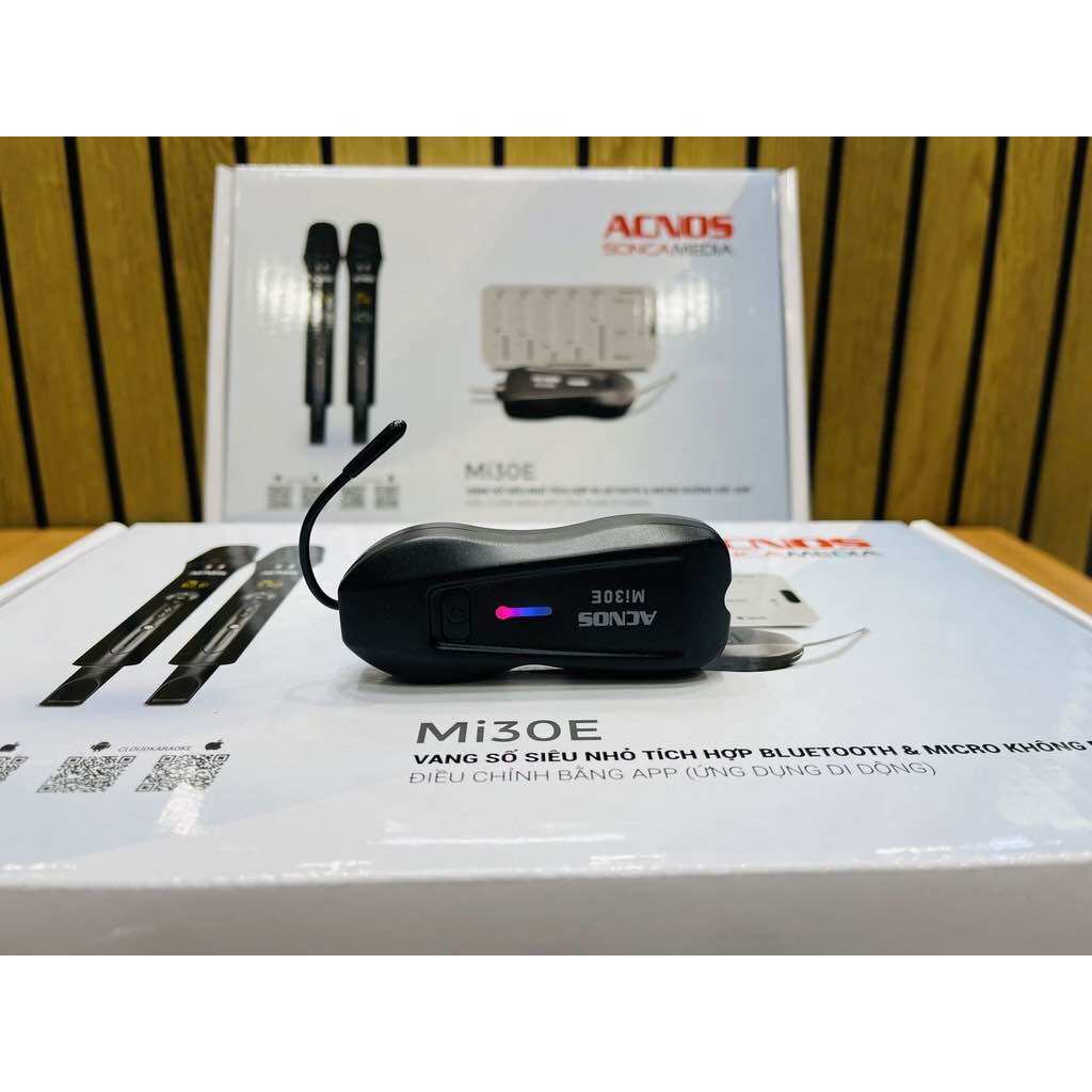 Acnos mi30e- micro không dây acnos mi30e - hàng chính hãng bảo hành 12 tháng.