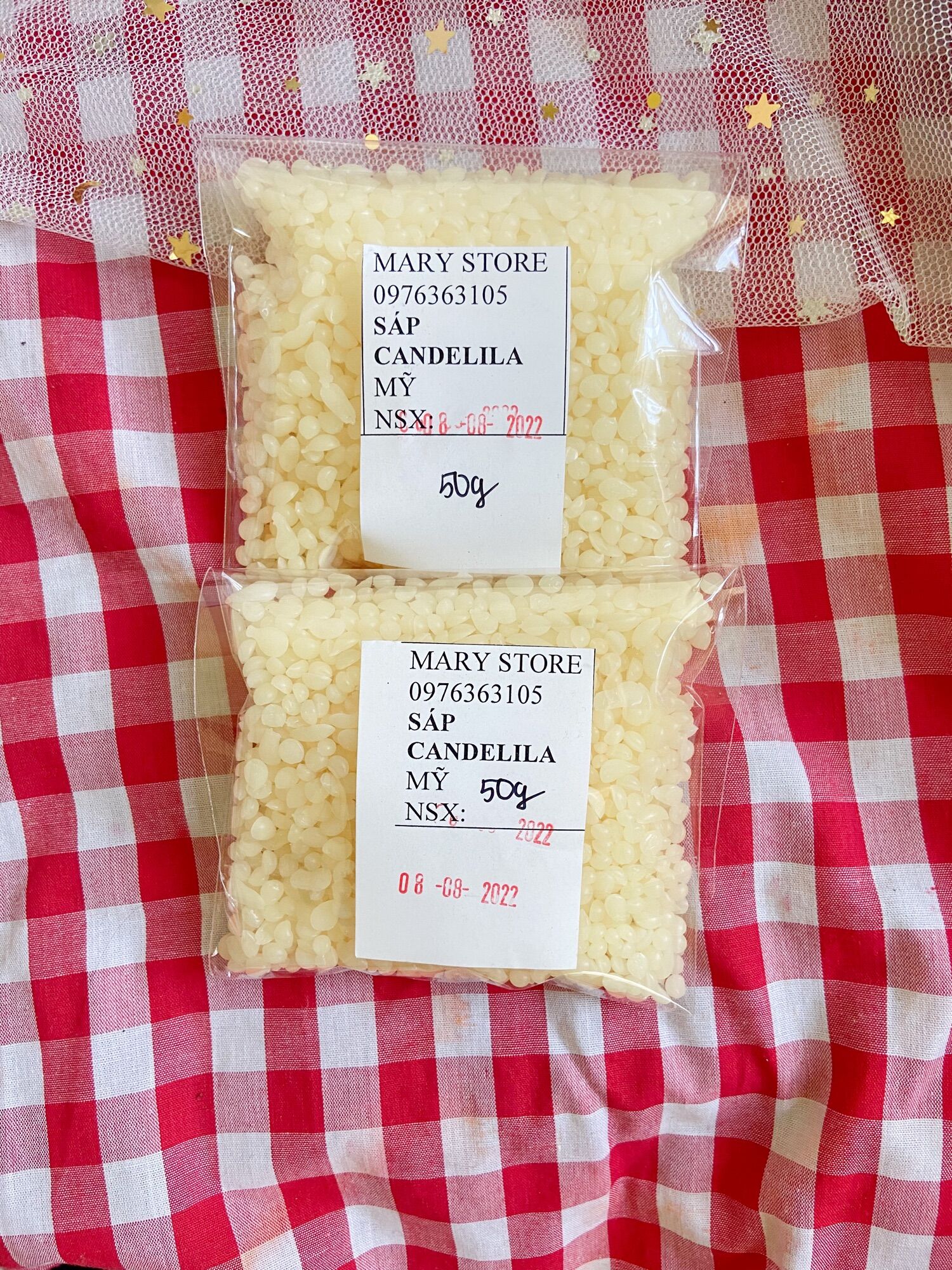 Sáp Candellila -_ Candelila wax_ nguyên liệu làm mỹ phẩm handmade
