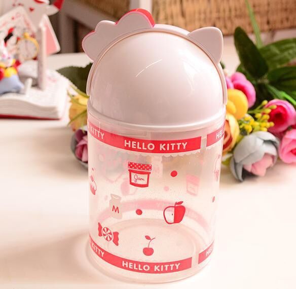 Hộp đựng bông tăm HELLO KITTY