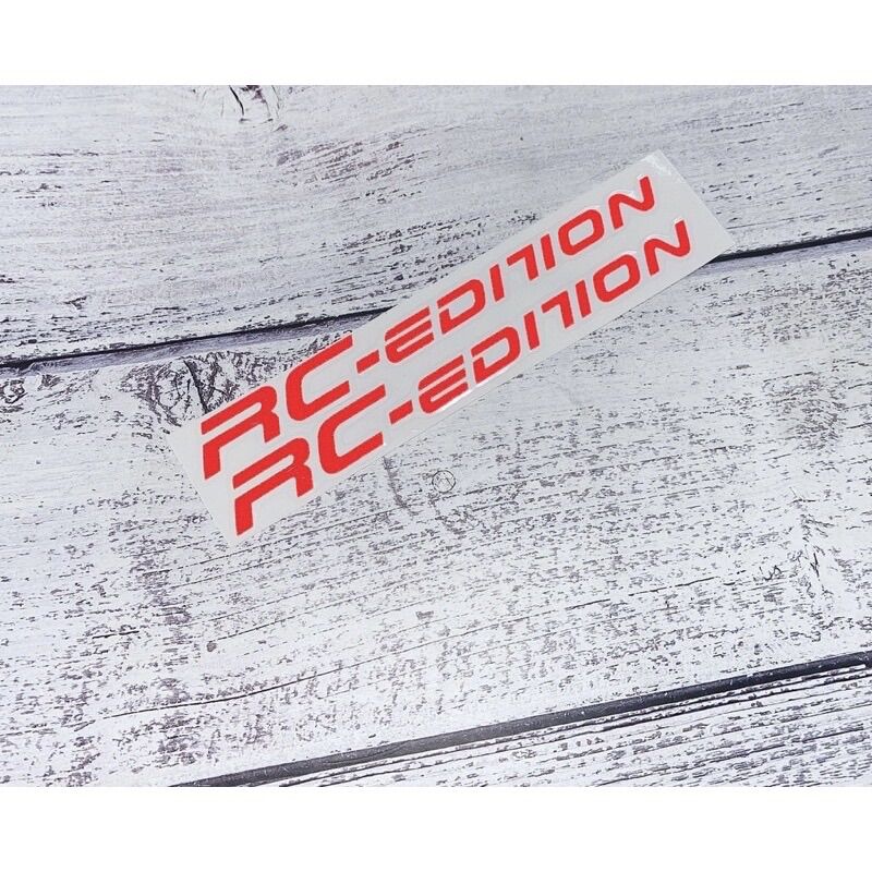 Tem dán phản quang rc edition dán phuộc dành cho tất các xe