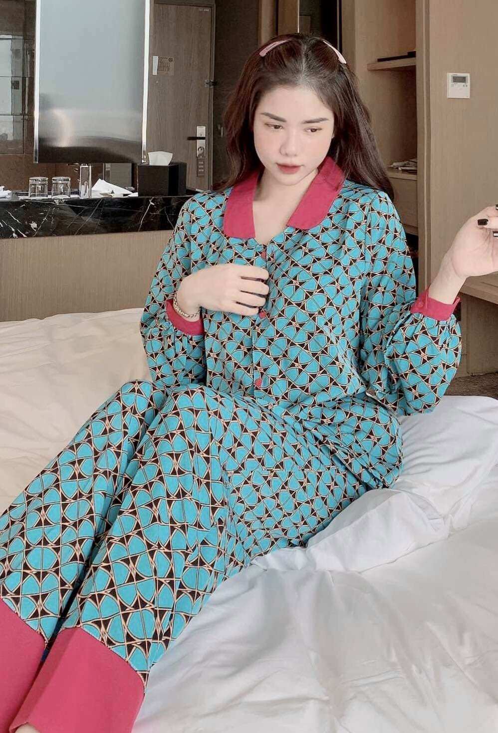 Bộ Pijama lụa Maingo mềm mịn đẹp , bộ pijama lụa latin mango mẫu mới thời trang shop Ngocngastore