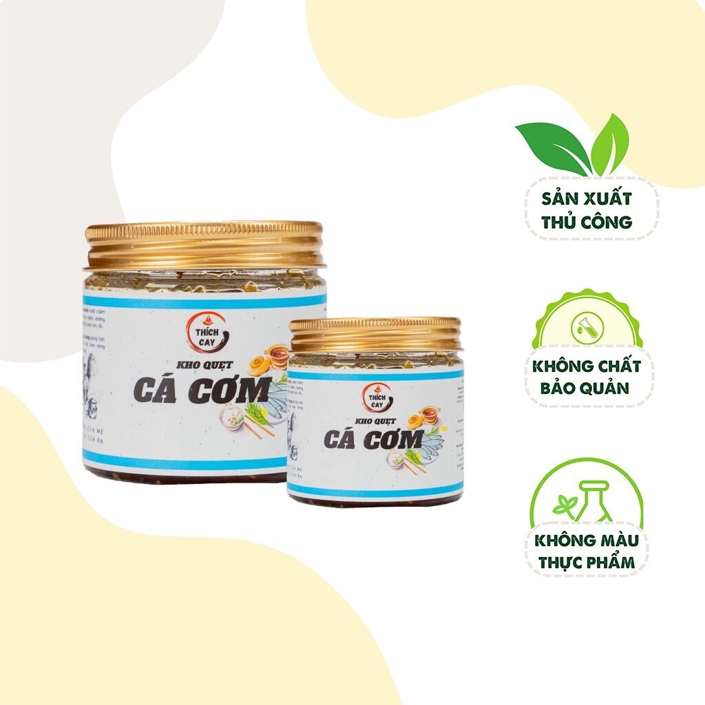 Kho Quẹt Cá Cơm- hủ 250gr