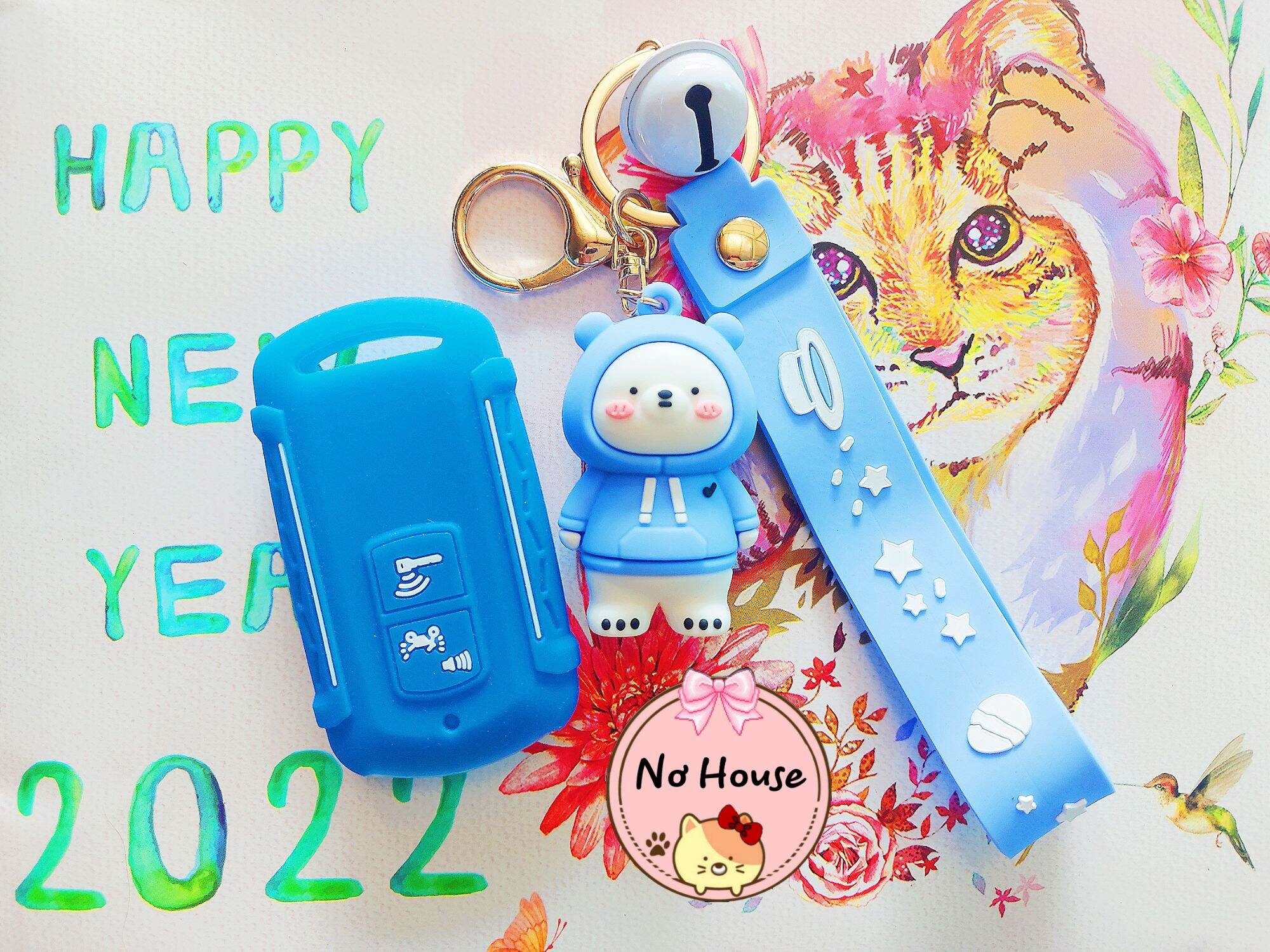 Bao da bọc khóa smartkey xe honda vision , ab, lead , vario