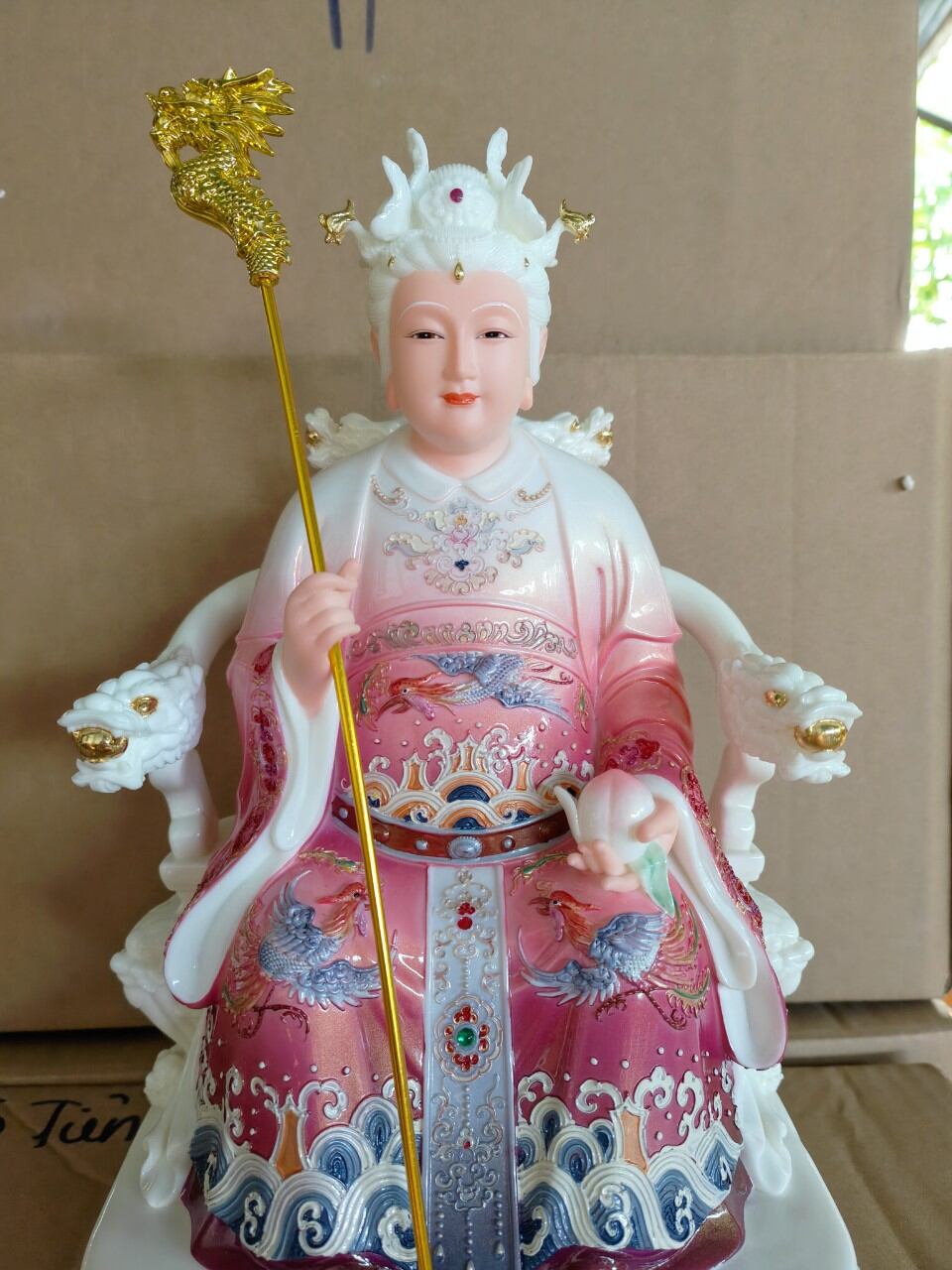 Tượng Lê Sơn Lão Mẫu cao 30cm