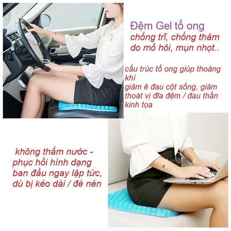 Đệm lót ghế, thùng silicon