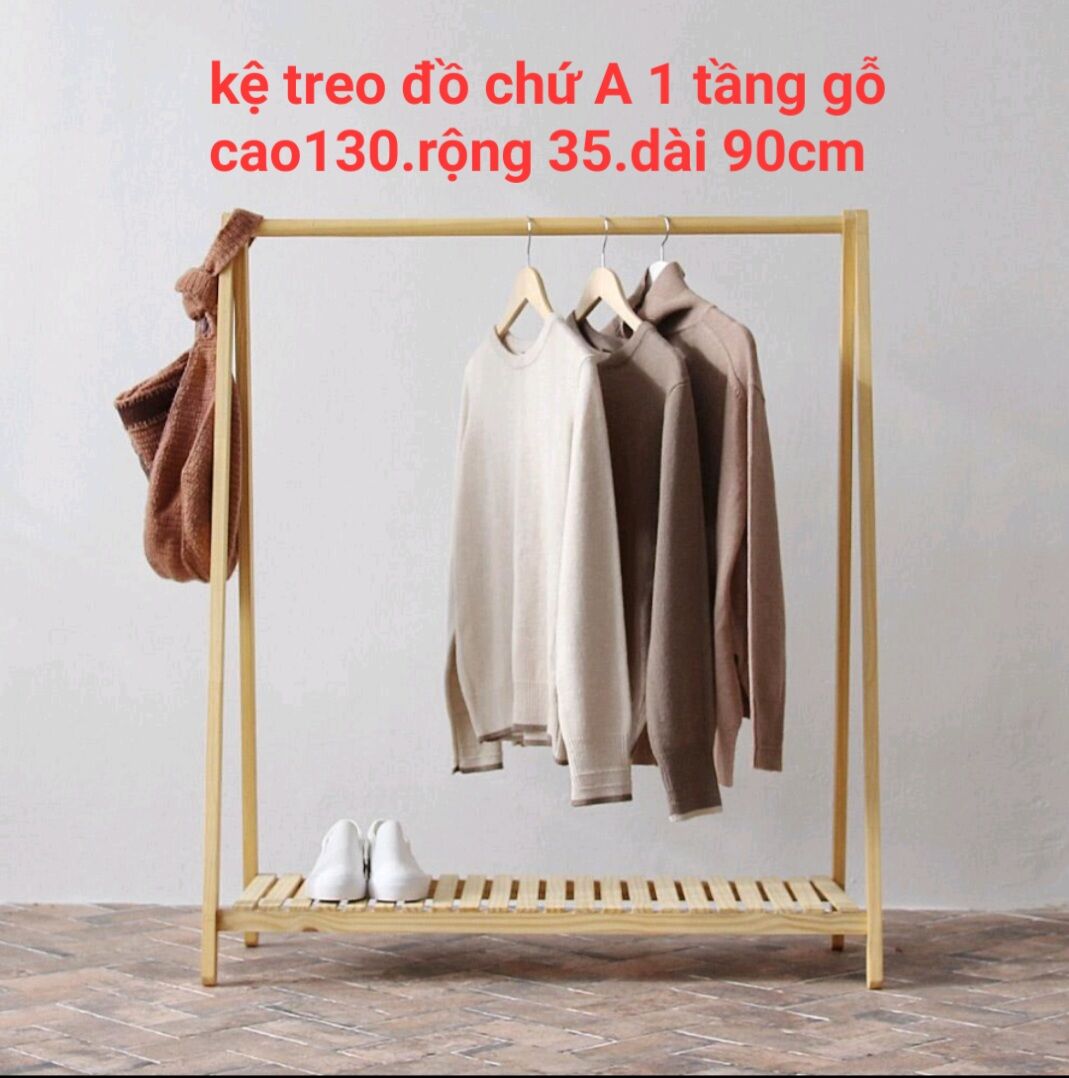 kệ treo quần áo chứ A 1 tầng