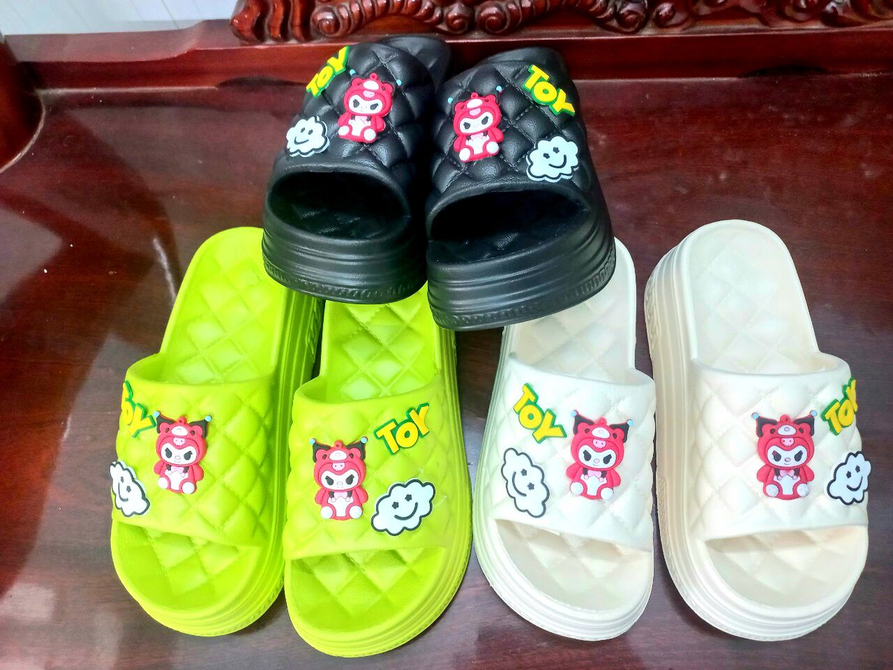 Dép xốp nữ cao 5p dễ thương