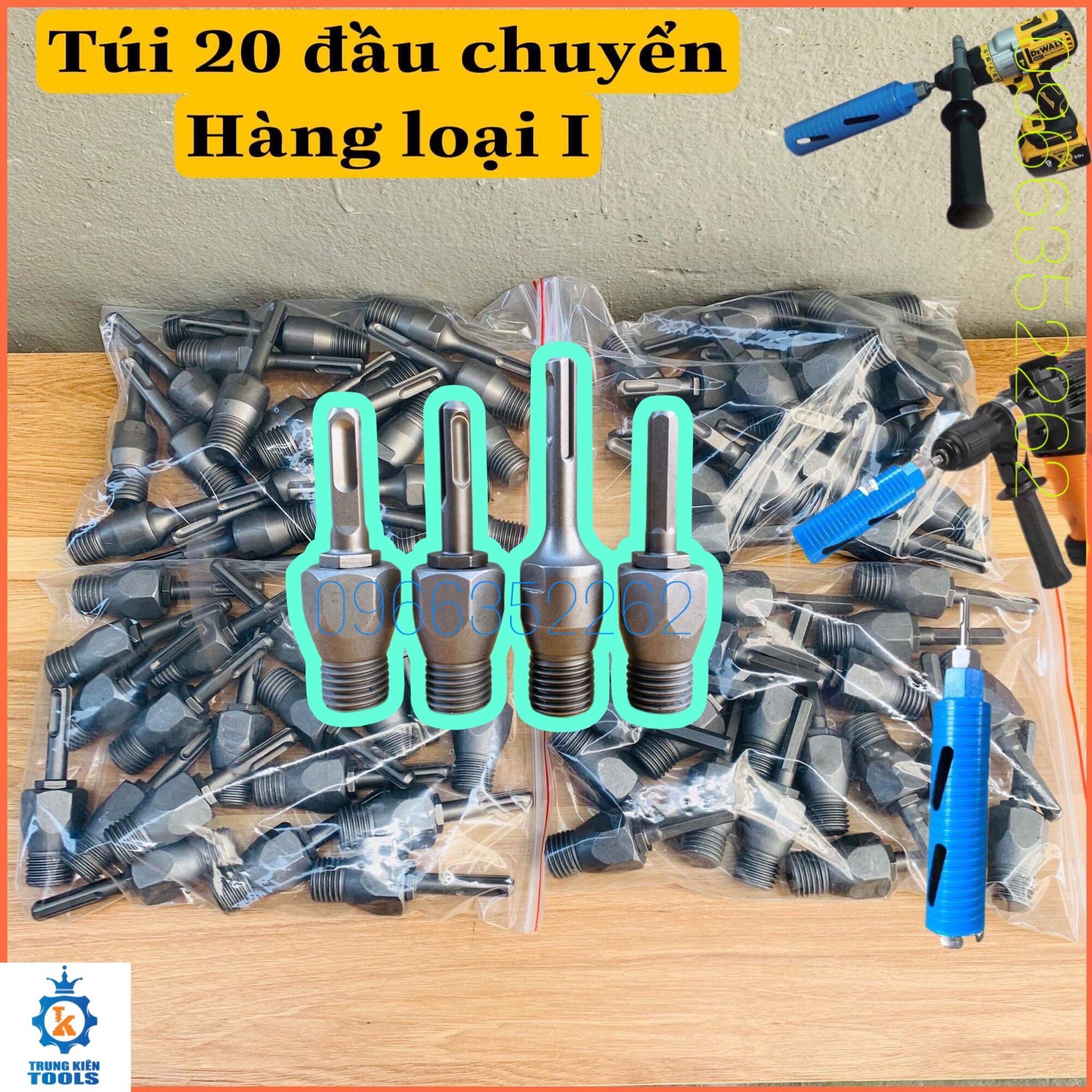 (giảm sock) BỘ 20 Chiếc đầu chuyển mũi khoan
