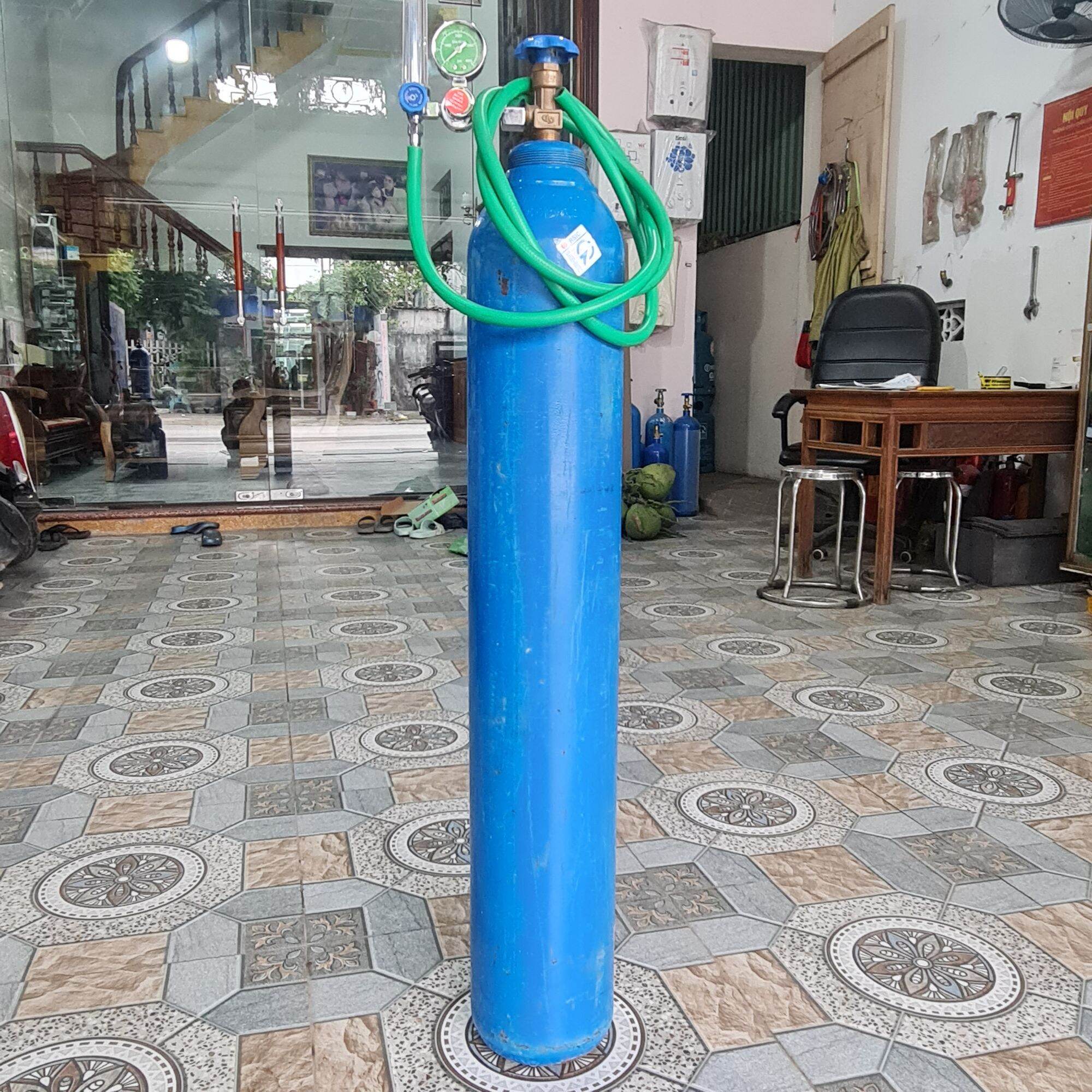 Argon Gas Tank for Tig Welding 5 Liter Complete Set