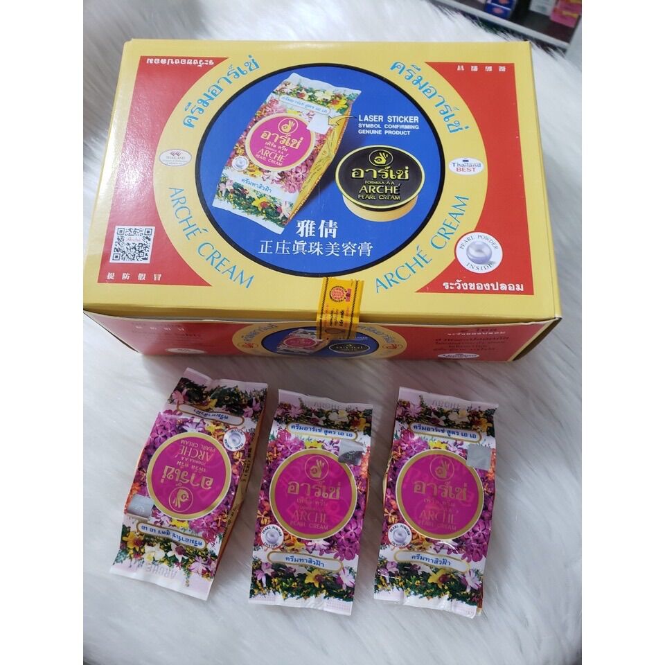 Kem Arche Pearl Cream Thái Lan combo 6 hộp chính hãng