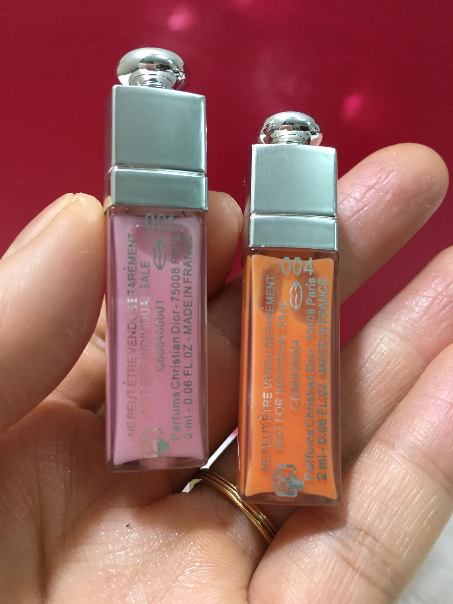 Son dưỡng môi Dior maximizer cao cấp mini 2ml chuẩn auth