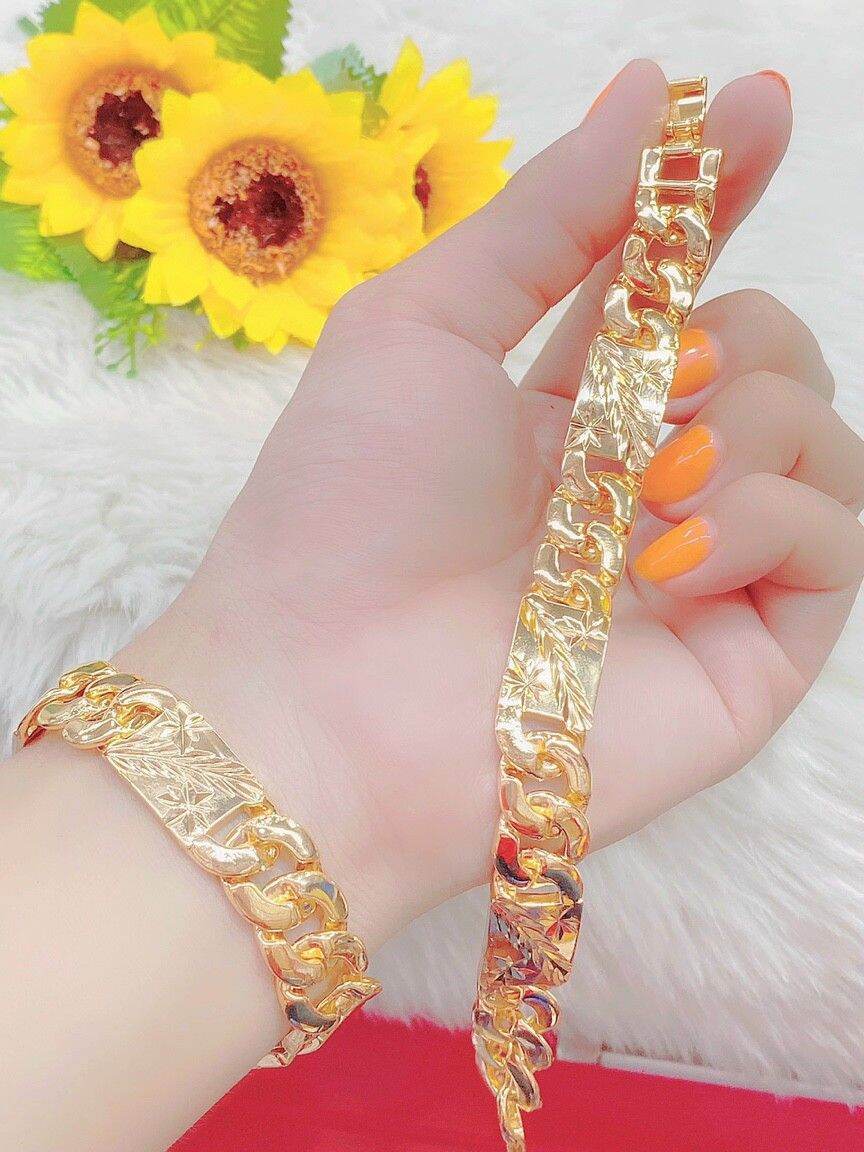 Lắc tay nữ mạ vàng 18k 240521 - mang đi chơi, đi tiệc rất xinh
