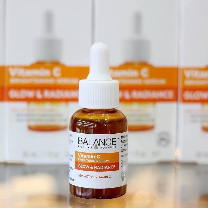 Serum trắng da mờ thâm Balance Active Formula Vitamin C Brightening 30ml