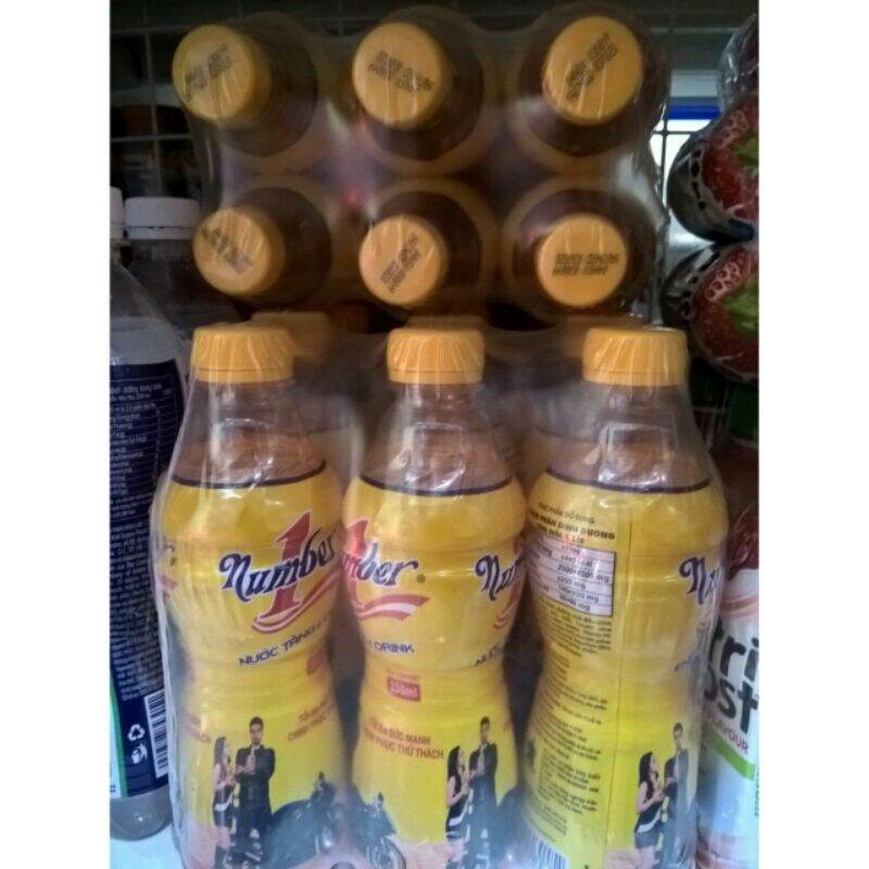 LỐC 6 CHAI NƯỚC TĂNG LỰC NUMBER ONE CHAI 330ML