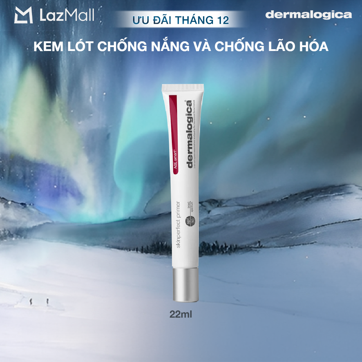  Kem lót dermalogica skin perfect primer spf30 chống nắng tạo hiệu ứng căng mượt 22ml 